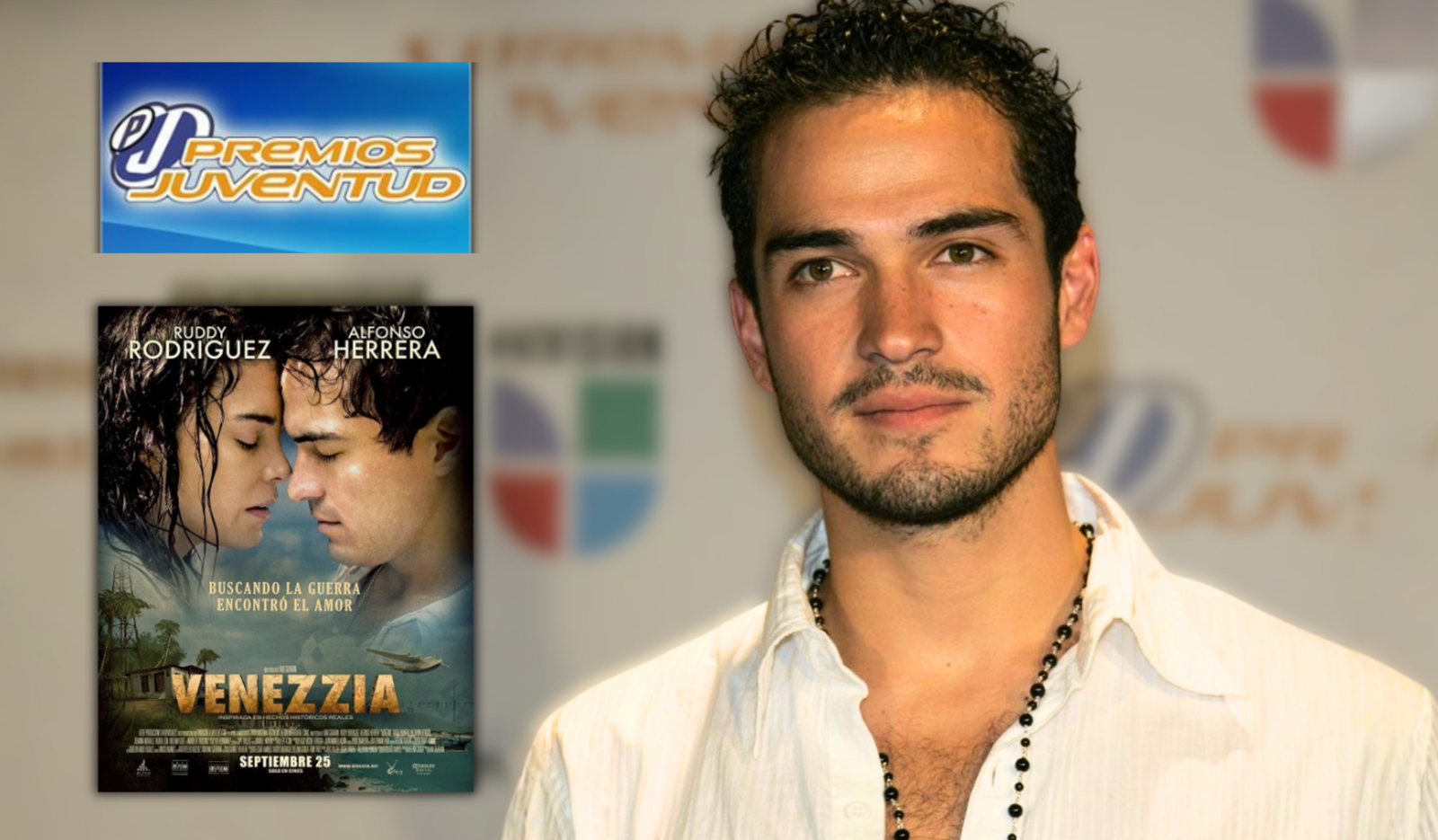 Há 16 anos, Alfonso Herrera vencia o Premios Juventud por sua atuação em Venezzia